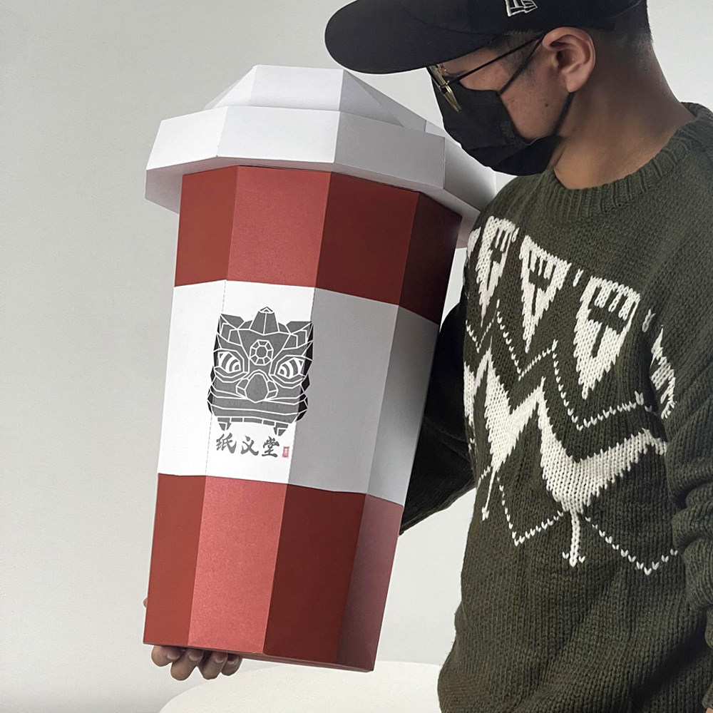 高0.5米 大型定制模型奶茶纸杯大号咖啡杯店铺创意3D摆件装饰物品,家居饰品,装饰摆件,淘宝优惠券,粉丝福利购,淘宝优惠卷