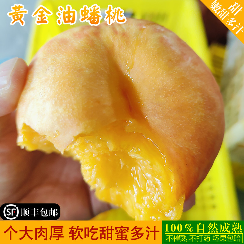 陕西彩虹黄金油蟠桃顺丰包邮