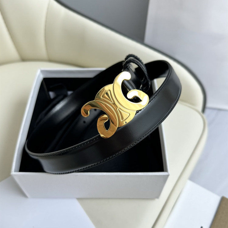 凯旋门金扣经典真皮腰带高级感头层牛皮牛仔裤连衣裙百搭大牌腰带