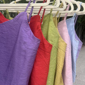 华序九章汉服花瓣吊带背心打底抹胸带收省透气肩带调节后背松紧