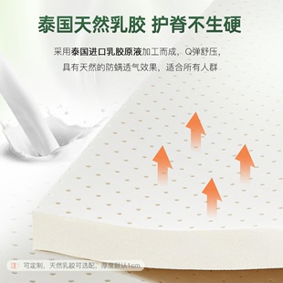 定做 定制环保竹炭纤维床垫椰棕垫单人乳胶棕榈家用偏硬垫薄款