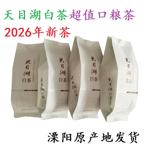 香到咋天目湖白茶散装溧阳袋装
