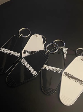 ARMOR NBHD日系潮牌余文乐同款旅馆钥匙扣背包配饰牌小挂件