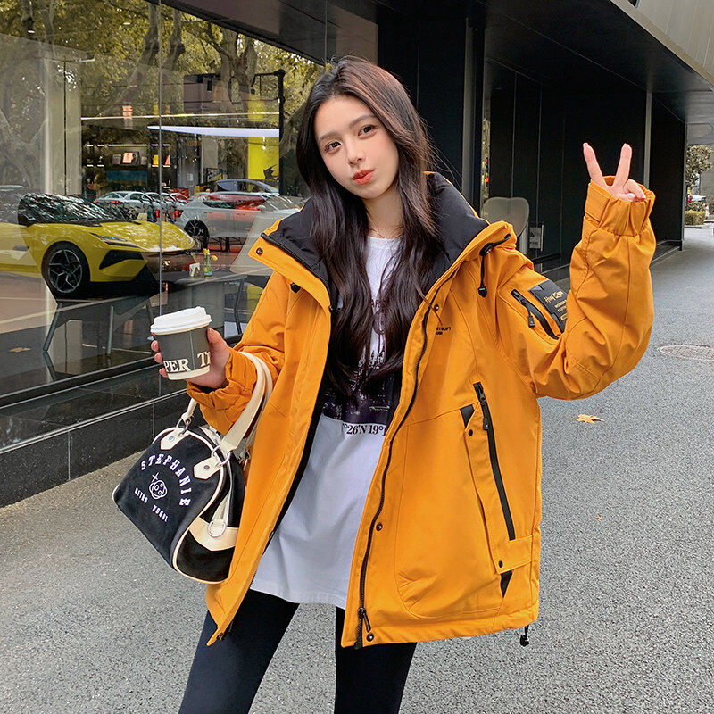 现货主推爆款25冬新冲锋羽绒外套保暖羽绒服2D044-699-P255-K385