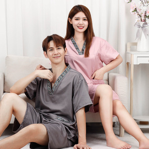 新款高端汗蒸服女艾灸服桑拿服男士按摩足浴服酒店浴衣理疗服