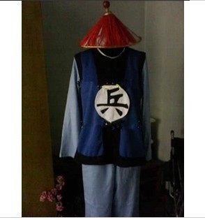 表演服古代士兵服大型舞台表演服清兵古装款戏曲满族清朝士兵服饰