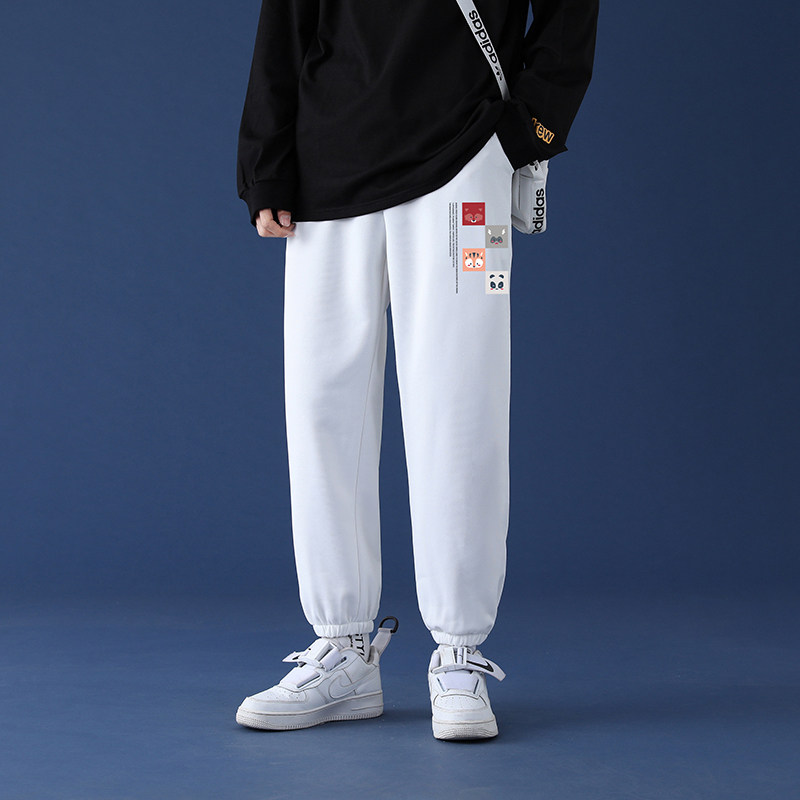 垂感男直筒宽松韩版潮流阔腿休闲坠感西装裤A161-K107-P35图片