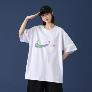 2021新款短袖t恤韩版打底衫潮流夏季上衣服A161-T12-P25图片