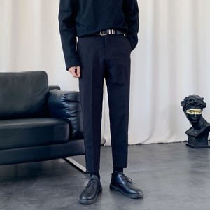 垂感休闲裤男春季宽松男生裤ins港风韩版潮流西裤A161图片