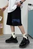 裤子夏季韩版潮流宽松百搭休闲短裤潮牌ins港风运动A161-D05-P30，男装休闲裤，电商A161