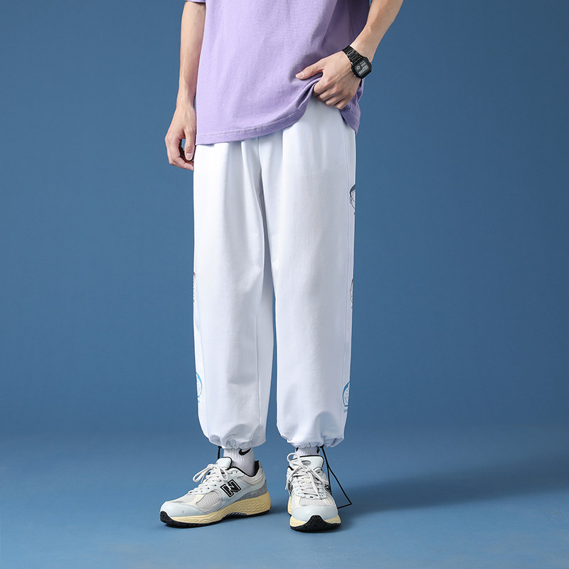 2021休闲裤男春秋韩版潮流百搭卫裤男长裤夏季束脚A161-K732-P50,男装休闲裤,电商A161