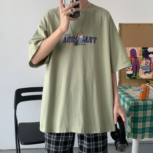 新款ins夏季短袖t恤男潮牌宽松潮流男士半袖A161-T88081-特P20图片