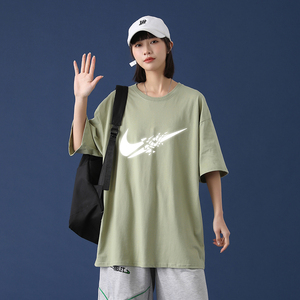 短袖t恤男2021夏季新款潮牌半袖衣服上衣潮流体恤A161-T02图片