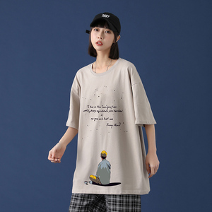 短袖T恤男休闲套装潮流宽松帅气夏季衣服A161-T08图片