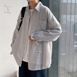 衬衫男夏季薄款韩版潮流休闲修身男短袖衬衣外套A161-C18-P35，男装衬衫，电商A161