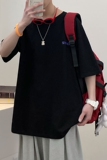 潮牌短袖男T恤夏季新款半袖港风大码ins简约体恤A161-T44-P25，男装T恤，电商A161
