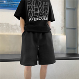 短裤男夏日系潮牌宽松休闲时尚清新潮流直筒五分裤A161-D0642-P35，男装休闲裤，电商A161