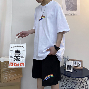 休闲运动套装男装一套搭配帅气潮牌夏季2021新春秋A161-TZ02,一品青楼衣服如何搭配图片