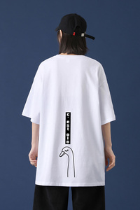 新款夏装韩版潮流上衣服 短袖t恤长袖丅恤夏季体恤A161-T13-P25图片