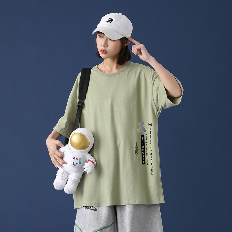 短袖T恤2021夏季新款潮流韩版休闲体恤ins潮牌上衣A161-T18-P25,男装T恤,电商A161