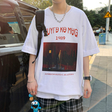 短袖T恤潮牌夏季港风ins潮流百搭宽松打底衫上衣服A161-T41-P25，男装T恤，电商A161
