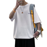 潮牌短袖男T恤夏季新款半袖港风大码ins简约体恤A161-T44-P25，男装T恤，电商A161