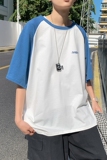 香港潮牌夏季短袖t恤男潮流修身圆领百搭上衣男装insA161-T30-P30，男装T恤，电商A161