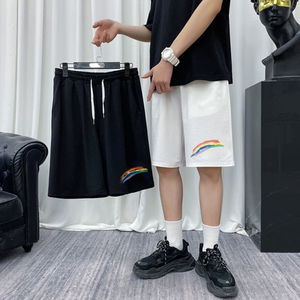 夏季短裤男潮流五分裤子男韩版修身休闲百搭薄款A161-D07-P30图片