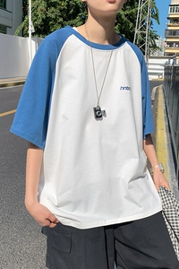 短袖T恤潮牌ins夏季宽松装2021新款潮流百搭衣服A161-T30-P30图片