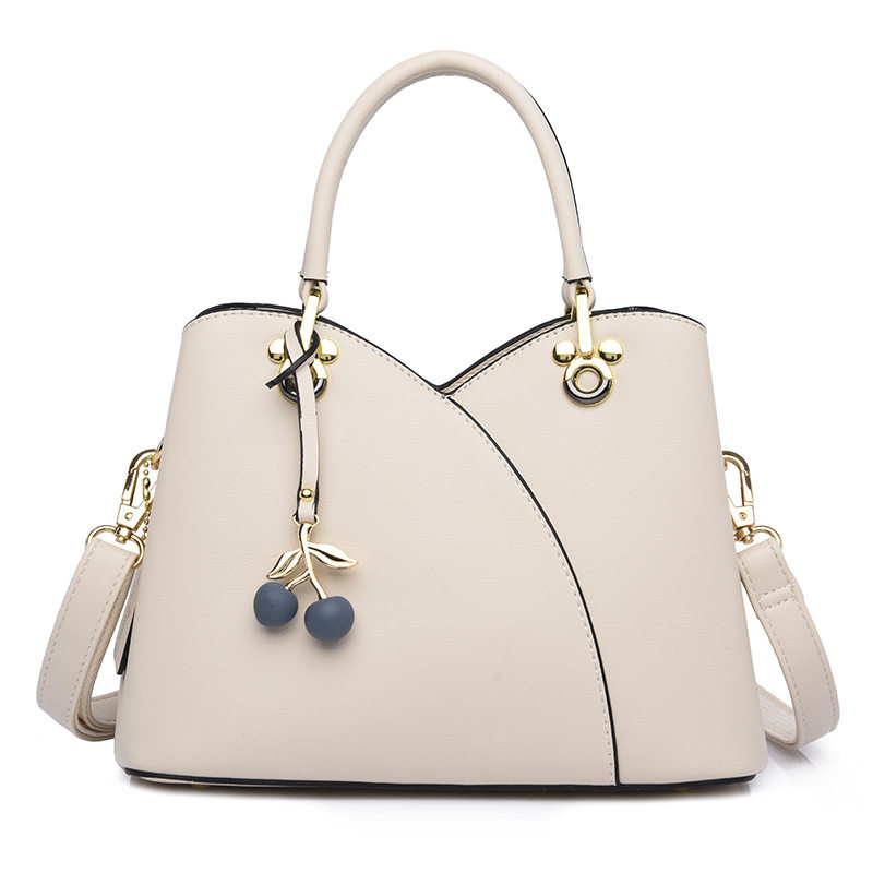 蒂森袋鼠真皮女士包包2026新款时尚手提包软皮中年妈妈女包斜挎包