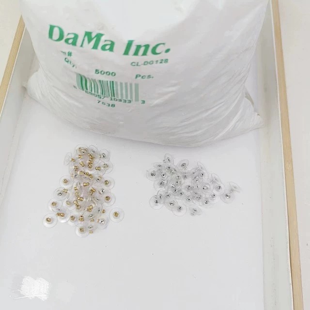 Da Ma进口耳堵防掉飞盘耳堵大品牌专用DNY通用耳环飞盘耳堵