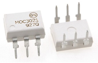 MOC3021 MOC3021M DIP-6 双向可控硅光耦 全新原装进口