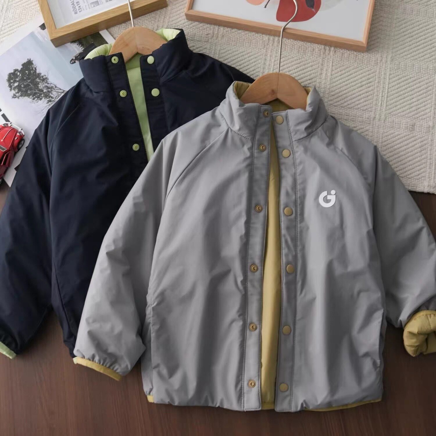 男童外套春季秋新款儿童中大童新羽绒服