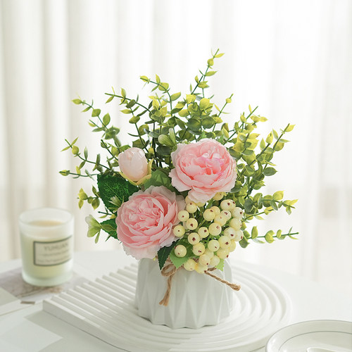 高档仿真花摆设装饰品