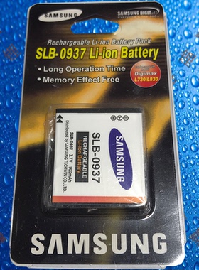 三星SLB0937/SLB-0937三星CL5/i8/L730/L830/NV33/ST10相机电池