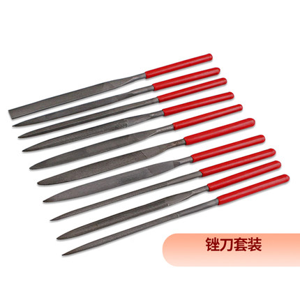 锉刀套装 木工打磨工具 小挫刀钢锉金属三角半圆迷你什锦锉
