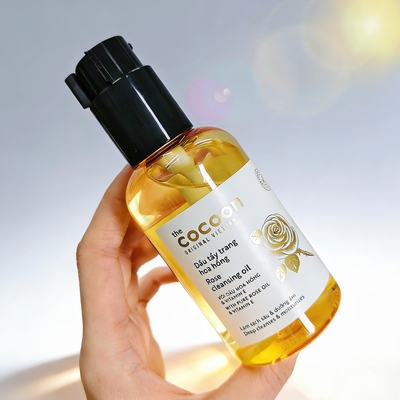 越南cocoon玫瑰卸妆油original vietnam植萃养肤水感舒缓全脸可卸