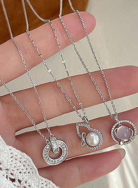 珍珠项链女2025新款轻奢小众