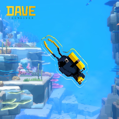 潜水员戴夫周边创意DAVE THE DIVER原创亚克力个性周边PP夹