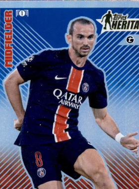 Topps2024-25欧战欧冠追加版遗产系列278 法比安·鲁伊斯 大巴黎