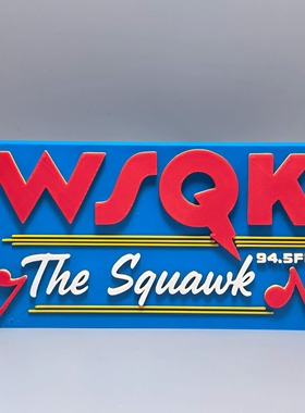 怪奇物语WSQK标志立牌美剧StrangerThings周边摆件3D打印创意模型