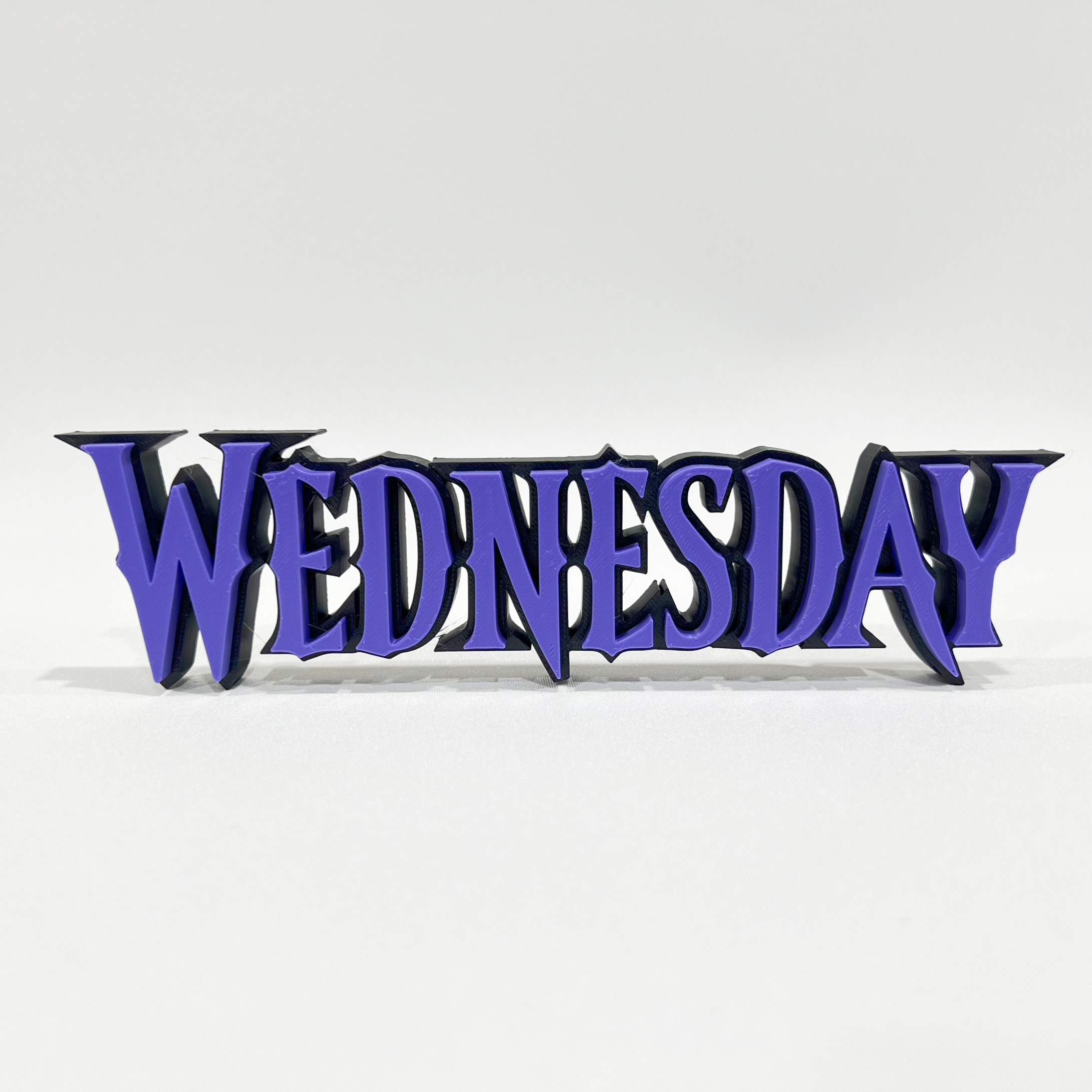 星期三wednesday标志立牌