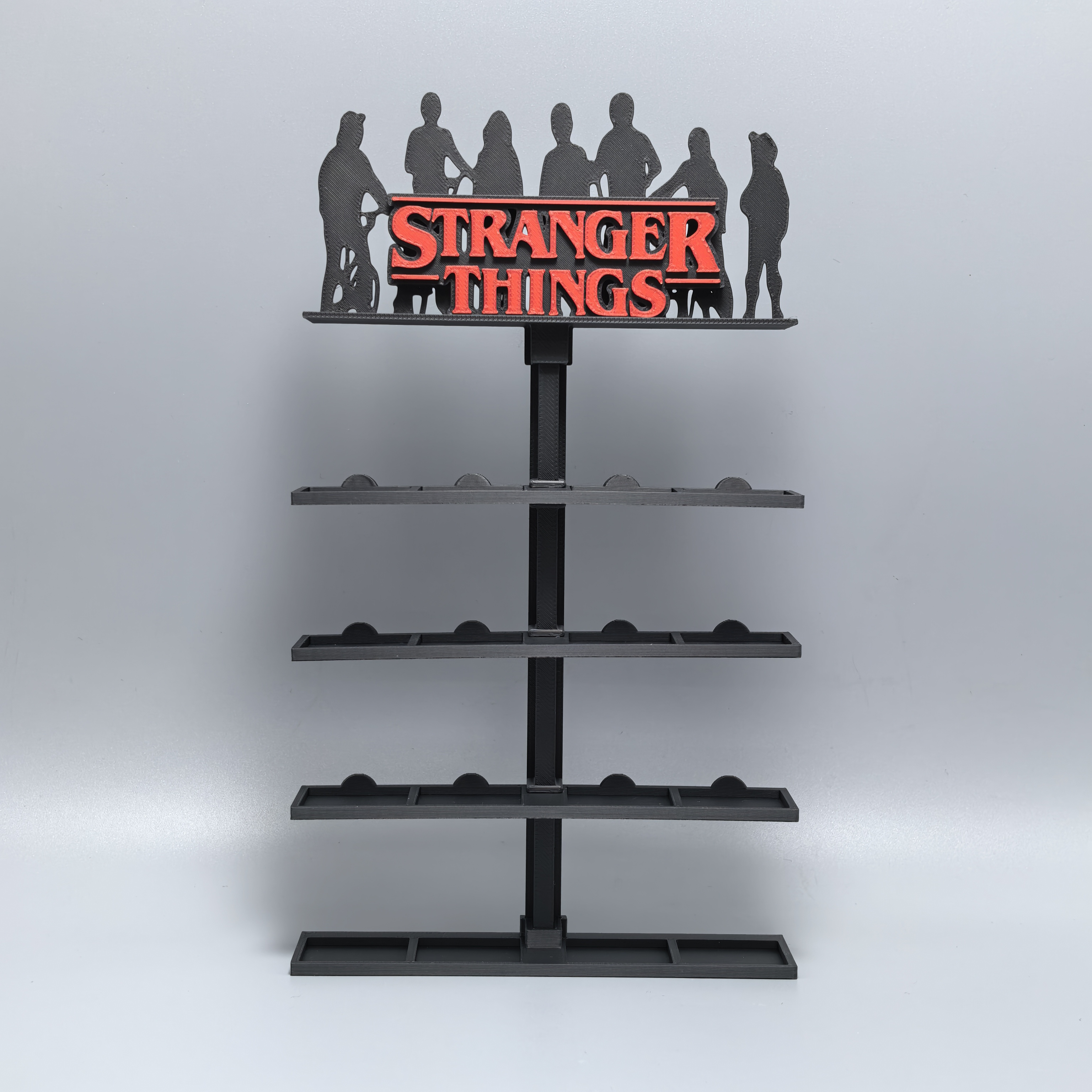 StrangerThings怪奇物语周边装饰置物架3D打印创意模型高颜值摆件