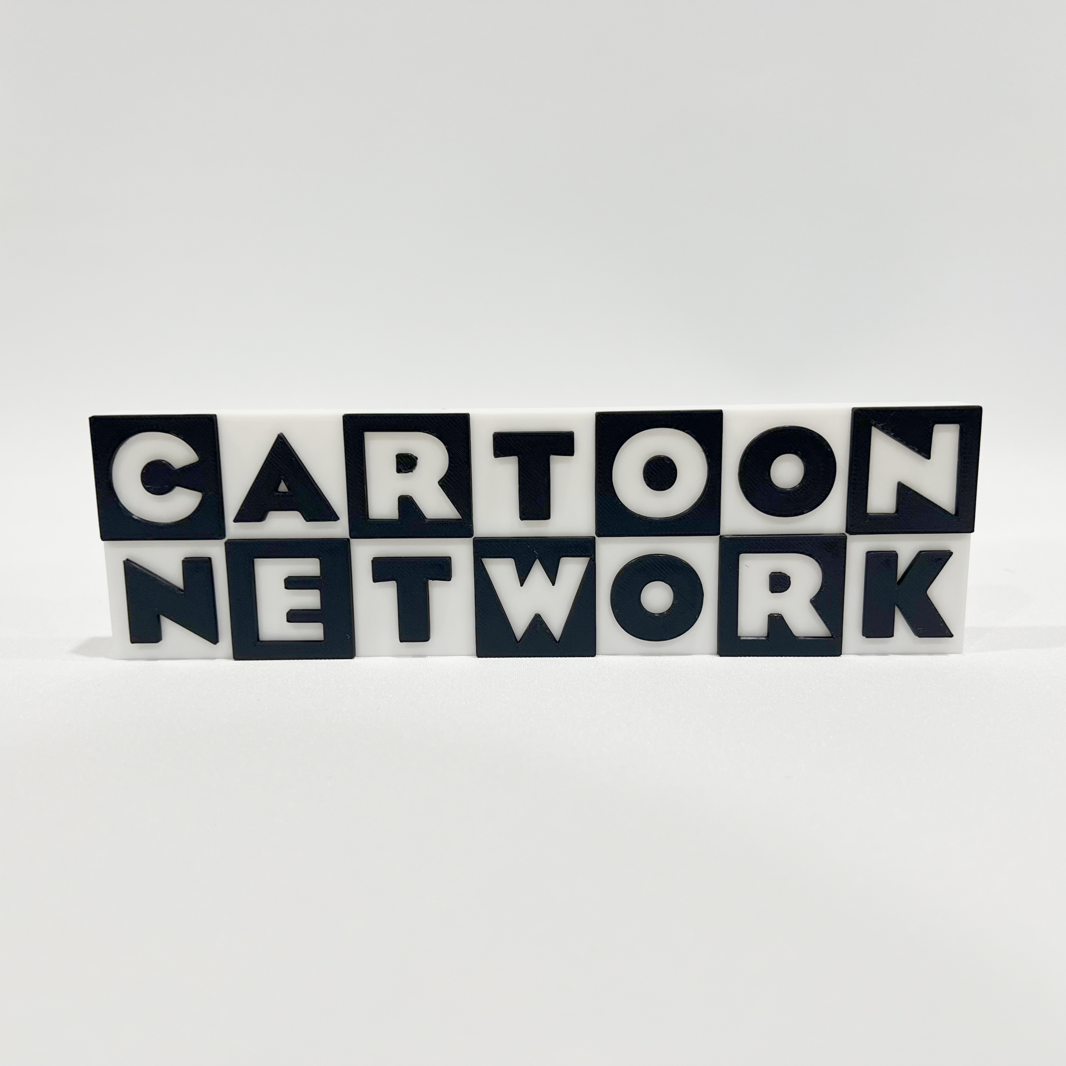 CartoonNetwork标志立牌3D打印