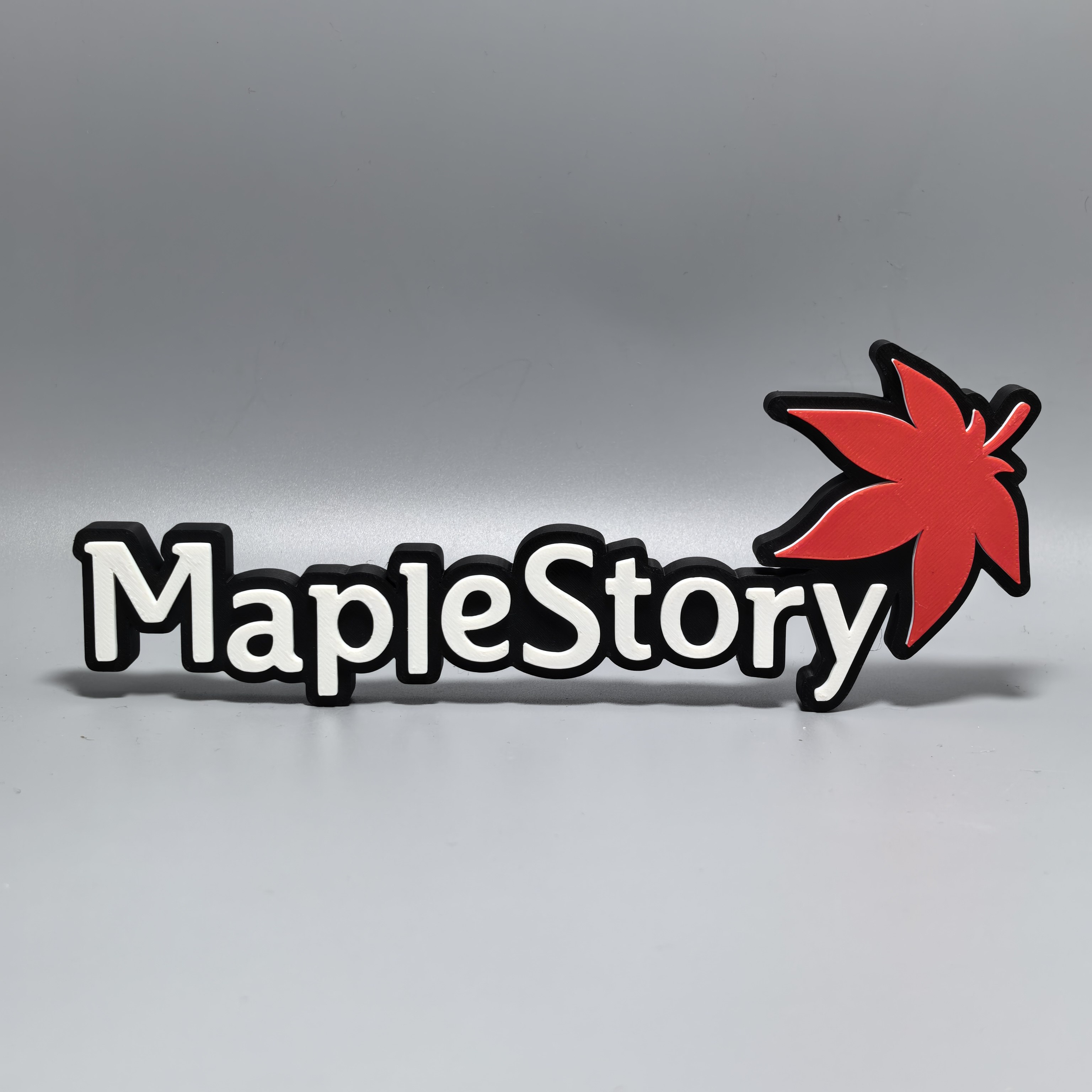 冒险岛logo标志立牌摆件