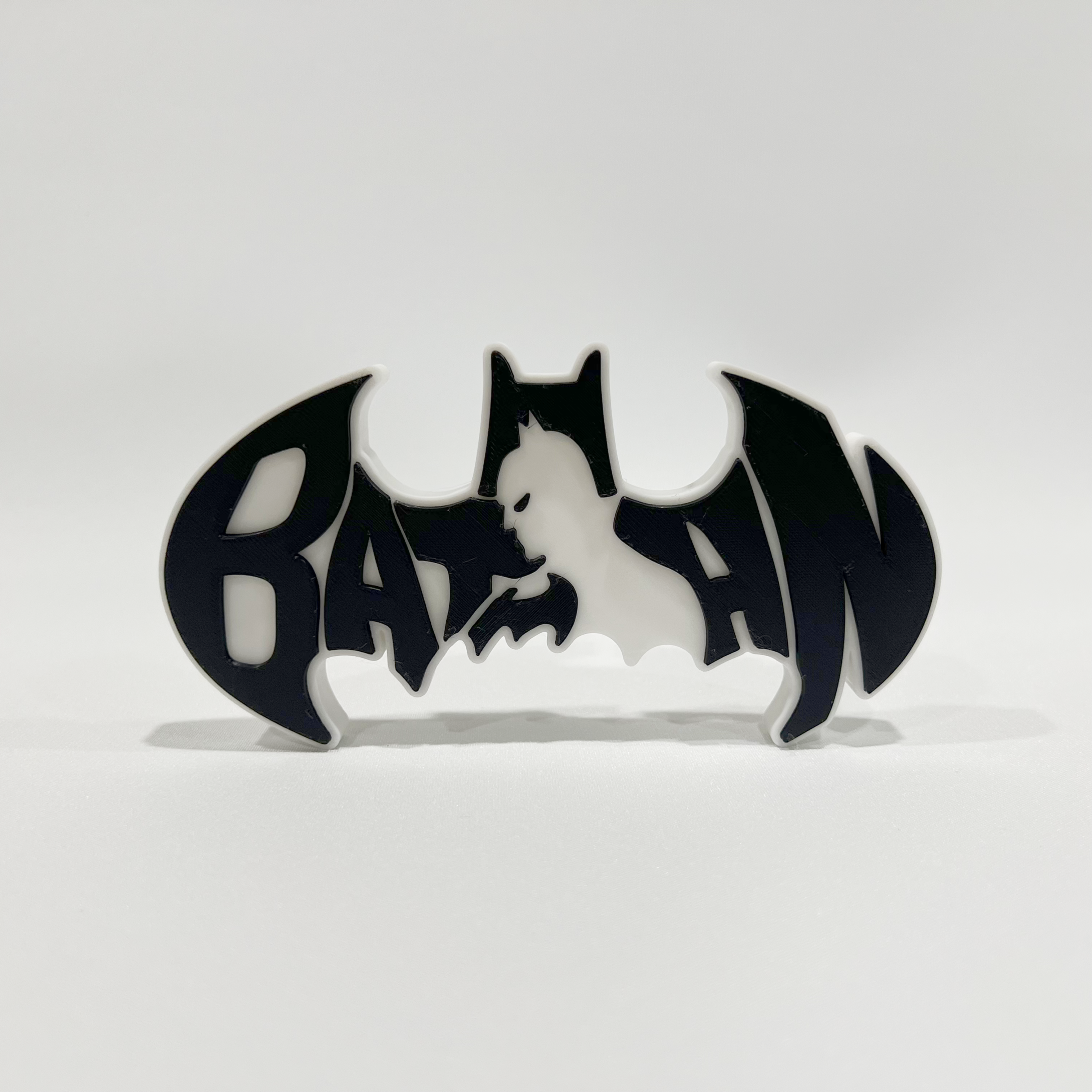 蝙蝠侠Batman立牌摆件影视DC周边手办招牌3D打印模型标志桌面装饰