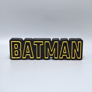 蝙蝠侠Batman标志立牌美剧DC周边3D打印创意模型高颜值摆件冰箱贴