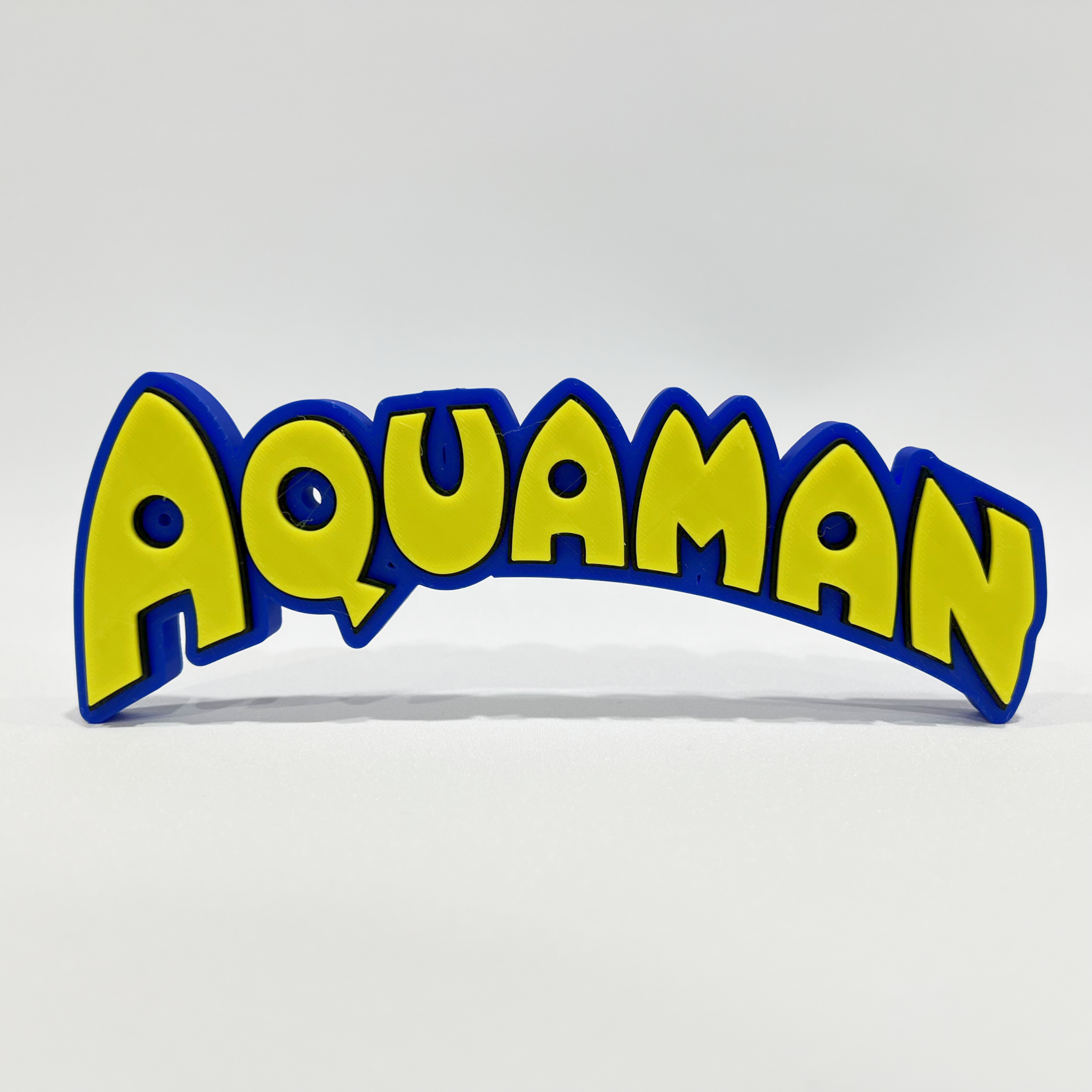海王Aquaman标志立牌3D打印