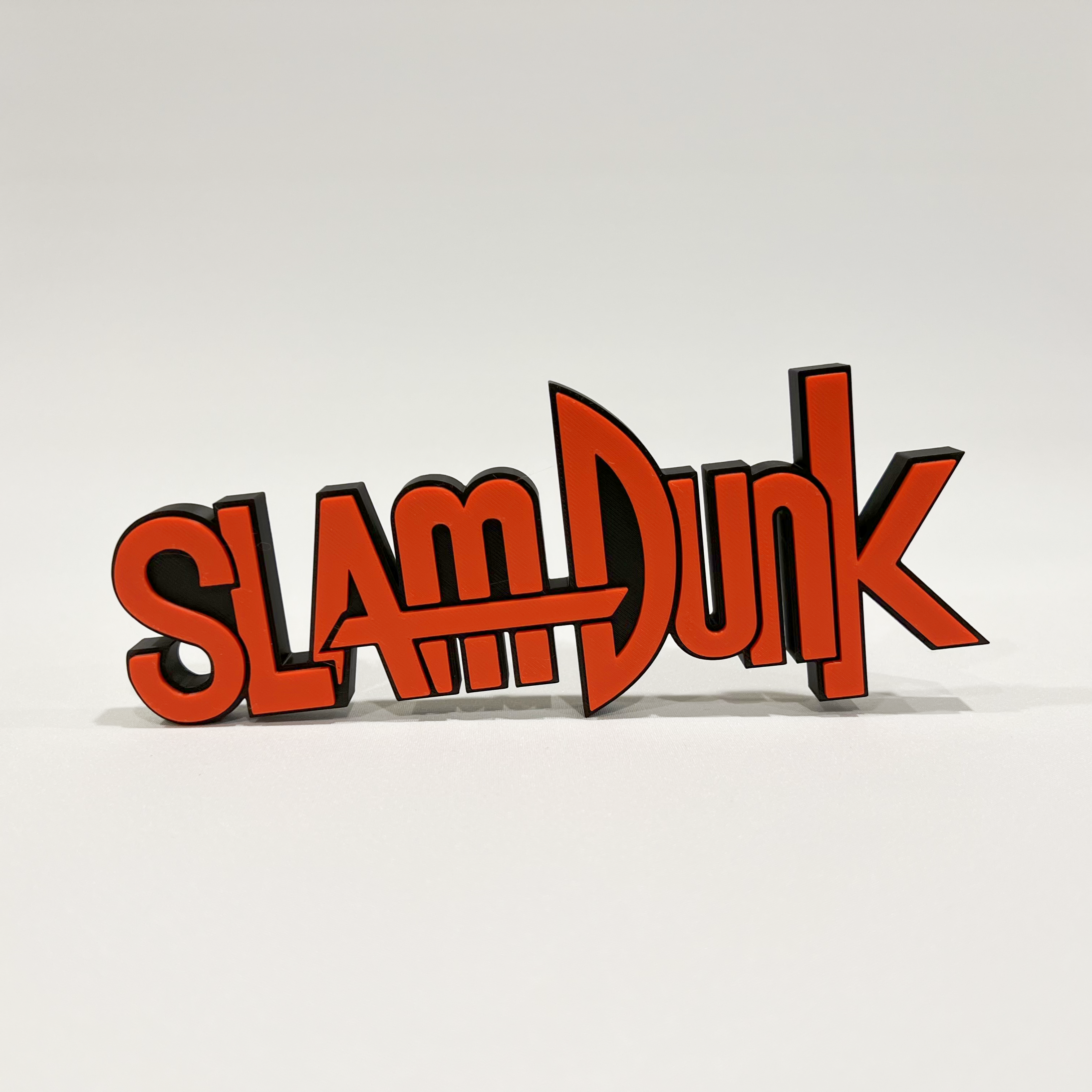 灌篮标志SLAMDUNK字体立牌