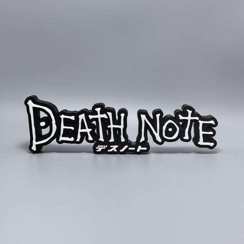 死亡笔记logo模型立牌摆件